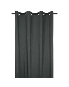 Windsor curtain, Cotton, Dark Green, 140x260 cm