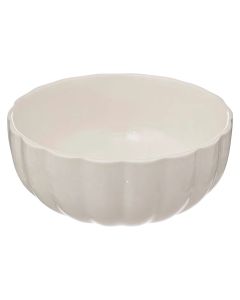 Romy bowl, porcelain, white, Dia.15xH7.1 cm