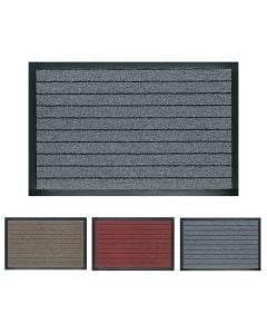 Alaska door mat, polypropylene/vinyl, assorted colors, 40x60 cm