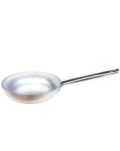 Deep pan, Size: 24 x 6.5 cm, Color: Silver, Material: Aluminium