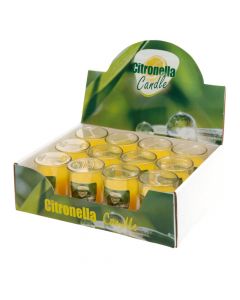 Aromatic and mosquito repellent candle, Citronella, 50 g