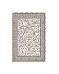 Tapet, persian, krem-blu, 100x150 cm
