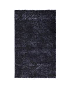 Castello carpet, modern, frieze and polyester, anthracite, 200x300 cm