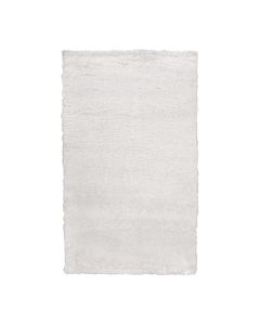 Rug Parma Shaggy,  polypropylene + frieze, white, 80x150 cm