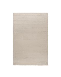 Carpet Parma Shaggy,  polypropylene + frieze, cream, 133x190 cm