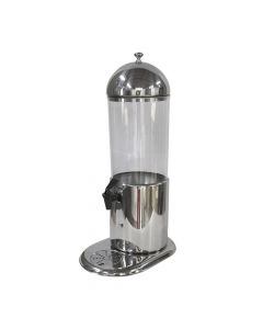Juice dispenser 8  LT, Size: 23x35xH66 cm Color: Silver, Material: Stainless steel + Polycarbonate