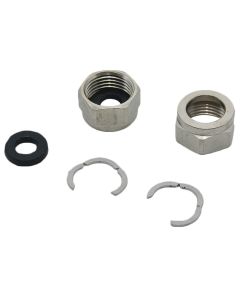 Rakorde shtërnguese, gomin, unaze e prerë,  për tub inoksi  1/2