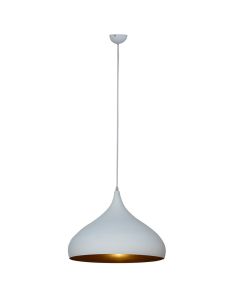 Pendant lamp, 1xE27, aluminum, Ø42xH30 cm