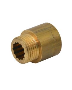 Extender bronze, 1/2", 2 cm, MF, NTM
