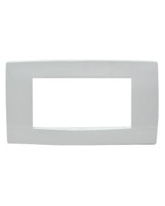 Plastic cover frame, Vimar, NEVE, 4M, white