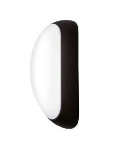 Outdoor wall luminaire, LED, Eglo, 5W, 570 lm, 3000 K, IP44, aluminum / glass, 20x10x4.5 cm