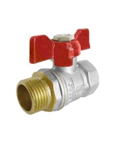 Saraçinesk bronzi me sfer, PN-25, M-F, me dorez flutur 1/2"