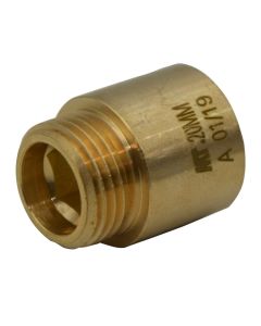 Zgjatues bronzi, M-F, 1/2"x100 mm