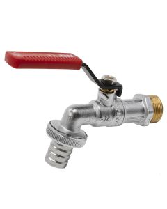 Rubinet bronzi, me leve, PN16, 3/4"x3/4"