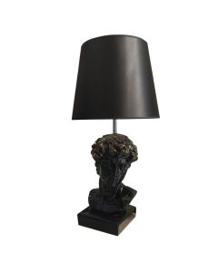 Decorativ wall lamp, 1x40 W, E27, W33xH68 cm, resin