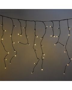 LED light string, 200 LED icicle , EMOS, 3.6 m, 6 W, 3000K, IP44, 230 V