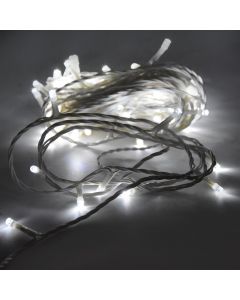 String Lightfor tree with, 80 LED, 12m, 220V, IP44, trasparent cable