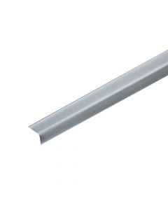 Aluminum profile, for parquet, in two functions, in enclosure and as skirting, 20x15x1860 mm