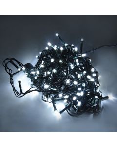 Varg ndriçimi LED, 5m, 5cm hapsire ndermjet LED, +3 m Kabull, 6W, 31V, IP44, 100L, 6400K, Kabull jeshil