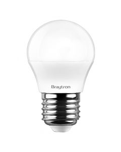 LED lamp BRAYTRON, SMD, E27, 5W, 3000K, 400lm, 220V-240V AC