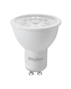 LED lamp BRAYTRON, Spot, SMD, GU10, 5W, 4000K, 350lm, 220V-240V AC