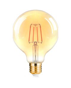 LED lamp BRAYTRON, Filament, E27, 6W, 2200K, 510lm, 220V-240V AC