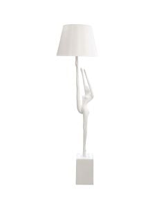 Ndricues Pedan, E27, ngjyre e bardhe, W45xH170cm,
