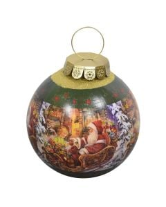 Personazh dekorativ Xmas, Topi i Krishtlindjes, 12 LED multi color, , 40x40x42