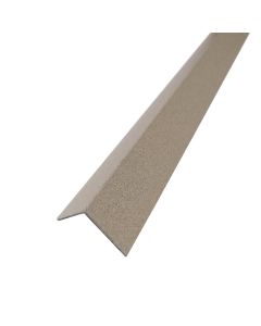 Këndore alumini, 1000 x 15 x 15 mm, ngjyrë çimentoje me finiturë guri