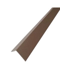 Angel aluminium, 1000 x 20 x 20 mm, color rust, finish stone