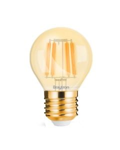 LED lamp BRAYTRON, G45,  Filament, E27, 4W, 2200K, 806lm, 220V-240V AC