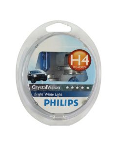 Philips lamp H4 Crystal Vision 12v 60/55w,S2