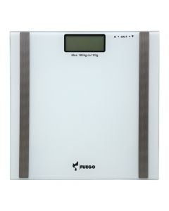 Personal scales, Fuego, 180 kg max, 2xAAA, tempered glass