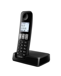 Telefon wireless, Philips, 50-300 m, 50 hyrje, ekran digital 1.8'