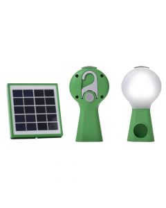 Solar panel light, Schneider Mobiya, 110 lm, 1.6 Ah / 3.2 V lithium, 5 V DC, IP54