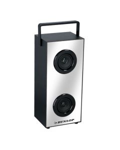 Bluetooth speaker, Dunlop, 2x3 W, 1800 mAh, with LED light,H34.6xW14.9x12 cm