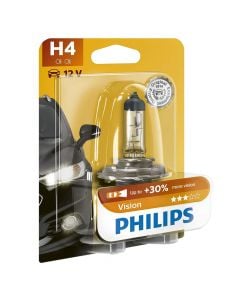 Llambë makine, Philips Vision, H4, 12 V, 60/55 W, 12342pr, +30%