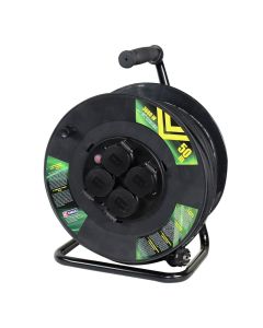 Schuko cable reel 50m 3x1,5mm2