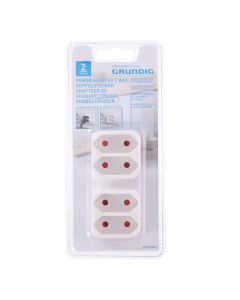 Power adapter, 2way, Grundig, 220 V, 2 pieces / package