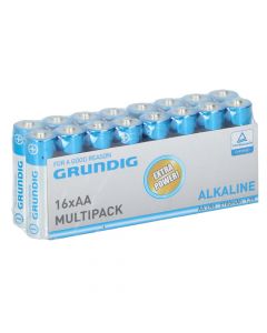 Bateri, Grundig, AA/LR6, alkaline, 16 cop/pako