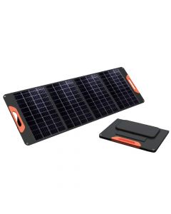 Solar panel 100W,  for power station  200W / 300W / 500W / 1000W, 169x41x3 cm / 48.5x41.2x5 cm, 3.5 kg