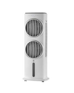 Very powerful evaporative cooler with double fan, Macom, 90 W, 10 Lt, 1716 m³/hr, 65 dB, H94xW36.8xD29 cm