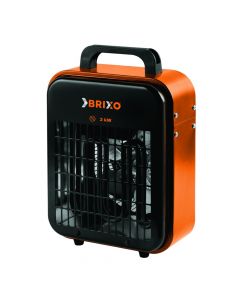 Electric Heater, Brixo, 25/1000/2000 W, 186 m³/h, 40 m³, 220-240 V, 10A