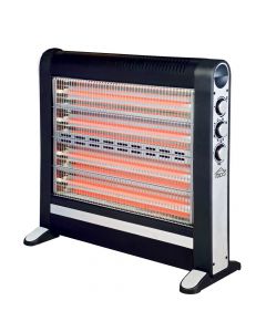 Electric heater, DCG, 2400 W, 4 quartz resistances, with water, 220-240 V, H76.5x48x12.5 cm