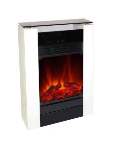 Electric fireplace, El Fuego, with flame effect,  remote control, overheating protection, W58xH79.5xD17 cm