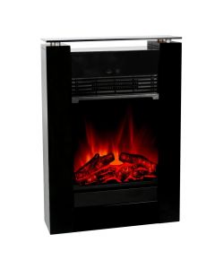 Electric fireplace, El Fuego, with flame effect,  remote control, overheating protection, W58xH79.5xD17 cm
