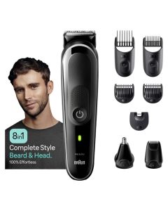 Trimmer, Braun, 1-21 mm, 80 min, 8 h