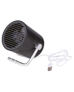 Mini ventilator, Lifetime, 1 W, 5V, USB, 2 shpejtësi, 11.8x11.8x12.5 cm