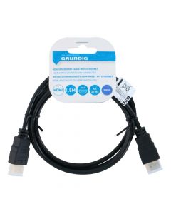 HDMI 1.4 cable, Grundig, 10.2Gbps, 1.5 m