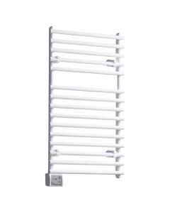 Towel radiator, Ivigo, 450 W, 230 V, IP24, adjustable thermostat, H100xW50 cm